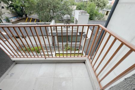 Varanda de apartamento à venda com 1 quarto, 28m² em Pinheiros, São Paulo