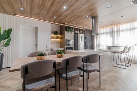 Apartamento à venda com 28m², 1 quarto e sem vagaÁrea comum - Salão de festas