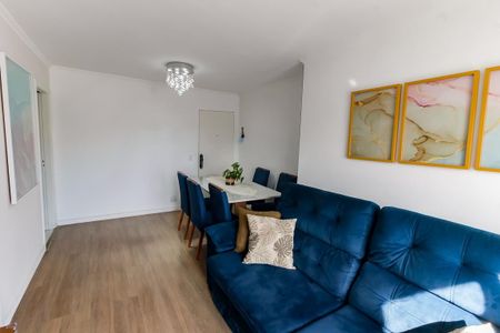 Sala de apartamento à venda com 3 quartos, 76m² em Jardim Monte Kemel, São Paulo