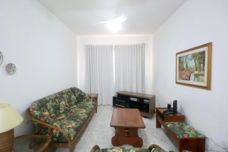 Sala de apartamento para alugar com 2 quartos, 90m² em Jardim Praiano, Guarujá