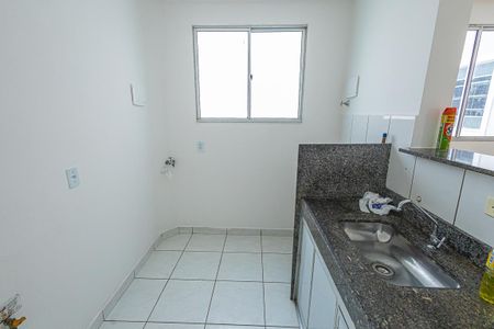 cozinha de apartamento à venda com 2 quartos, 64m² em Campo Alegre, Belo Horizonte