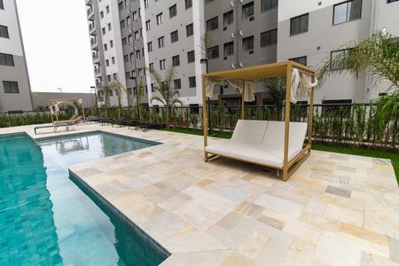 Apartamento para alugar com 38m², 2 quartos e sem vagaÁrea comum - Piscina