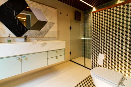 Casa para alugar com 280m², 4 quartos e 2 vagasBanheiro da Suíte 1