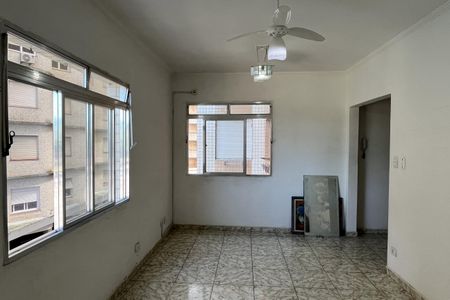 Sala de apartamento para alugar com 2 quartos, 86m² em Gonzaga, Santos