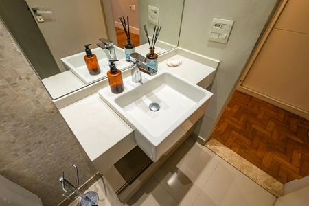 Apartamento para alugar com 100m², 2 quartos e 1 vagaBanheiro Social