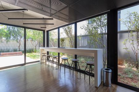 Studio para alugar com 29m², 1 quarto e 1 vaga Studio para alugar com 29m², 1 quarto e 1 vagaÁrea comum - Salão de festas