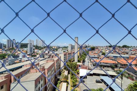 Varanda da Sala - vista de apartamento à venda com 1 quarto, 56m² em Jardim Olavo Bilac, São Bernardo do Campo