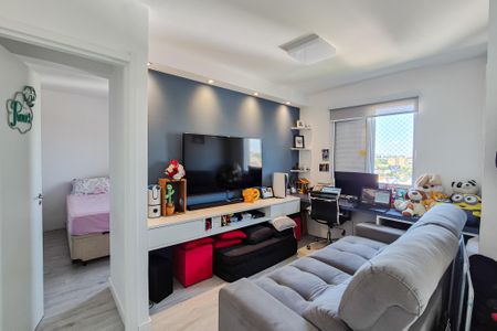 sala de apartamento à venda com 1 quarto, 56m² em Jardim Olavo Bilac, São Bernardo do Campo