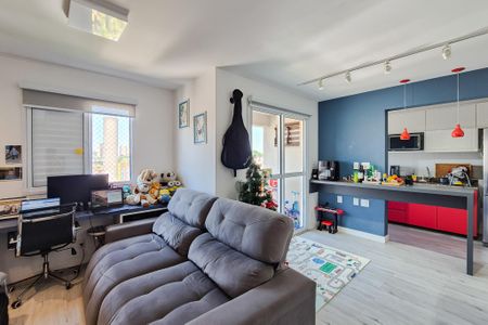 sala de apartamento à venda com 1 quarto, 56m² em Jardim Olavo Bilac, São Bernardo do Campo