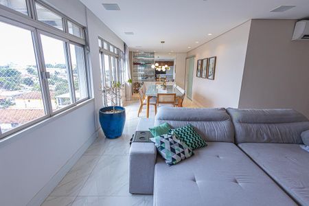 sala de apartamento à venda com 4 quartos, 196m² em São José, Belo Horizonte