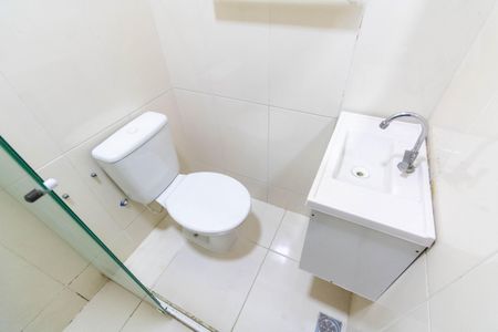 Casa para alugar com 60m², 2 quartos e sem vaga Casa para alugar com 60m², 2 quartos e sem vagaBanheiro Social