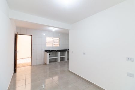 Sala - Cozinha de casa para alugar com 1 quarto, 55m² em Jardim das Esmeraldas, São Paulo