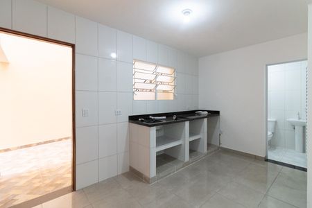 Sala - Cozinha de casa para alugar com 1 quarto, 55m² em Jardim das Esmeraldas, São Paulo