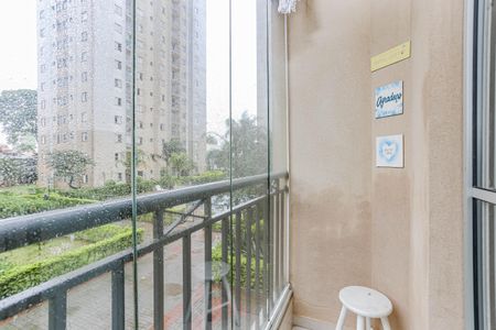 Varanda de apartamento à venda com 2 quartos, 54m² em Sacoma, São Paulo