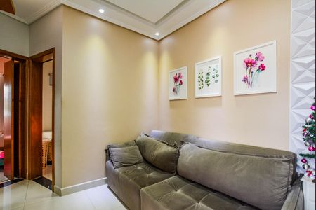 Sala de apartamento à venda com 2 quartos, 96m² em Vila Curuçá, Santo André