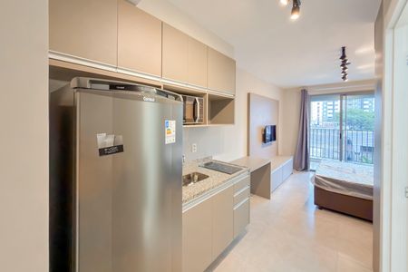 Studio à venda com 26m², 1 quarto e sem vagaCozinha