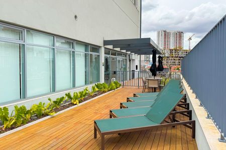 Studio à venda com 26m², 1 quarto e sem vagaPiscina - Rooftop