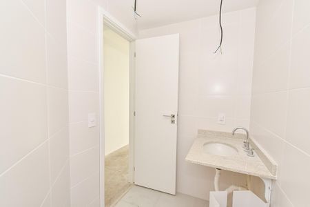 Banheiro de kitnet/studio à venda com 1 quarto, 25m² em Vila Mariana, São Paulo