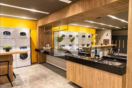 Studio para alugar com 25m², 1 quarto e sem vagaLavanderia