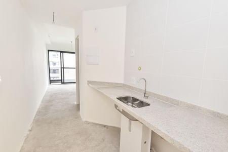 Studio para alugar com 25m², 1 quarto e sem vagaCozinha