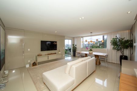 SALA de apartamento à venda com 3 quartos, 109m² em Buritis, Belo Horizonte