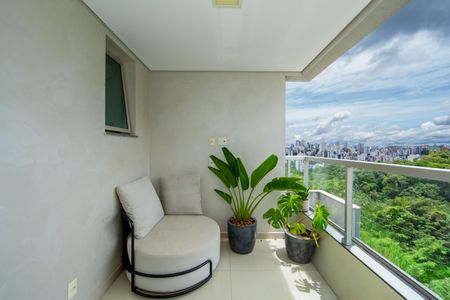 VARANDA de apartamento à venda com 3 quartos, 109m² em Buritis, Belo Horizonte