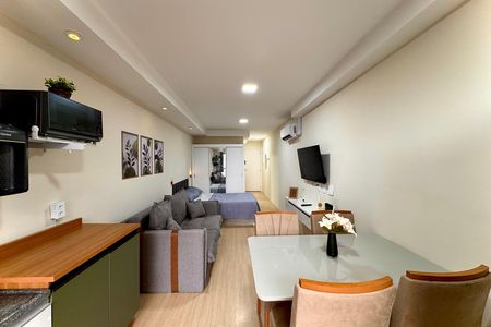 Studio para alugar com 32m², 1 quarto e sem vaga