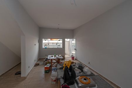 Sala de casa para alugar com 2 quartos, 75m² em Parque Orestes Ongaro, Hortolândia