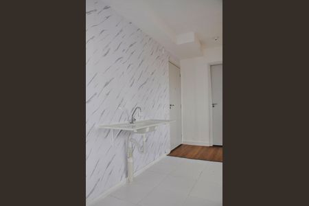 Apartamento para alugar com 35m², 2 quartos e sem vagaDetalhe - Cozinha Americana