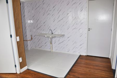 Apartamento para alugar com 35m², 2 quartos e sem vagaDetalhe - Cozinha Americana