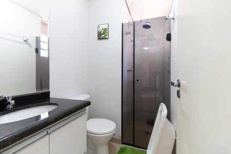 Casa de condomínio à venda com 63m², 2 quartos e 1 vagaBanheiro 