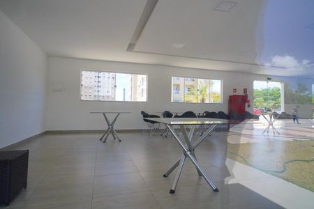 Apartamento para alugar com 45m², 2 quartos e 1 vagaÁrea comum - Salão de festas