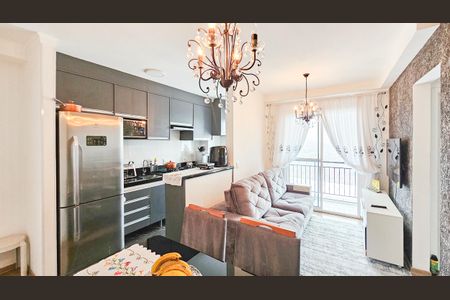 Sala de apartamento à venda com 2 quartos, 50m² em São Pedro, Osasco