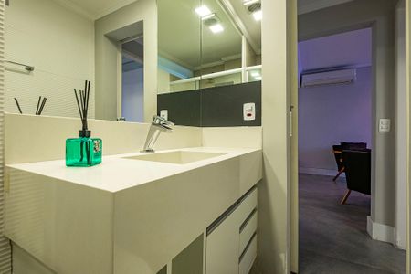 Apartamento à venda com 90m², 1 quarto e 1 vagaBanheiro Social