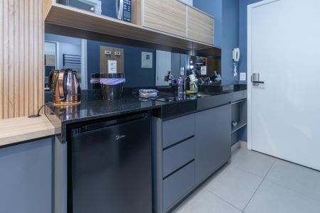 Studio à venda com 24m², 1 quarto e sem vagaCozinha