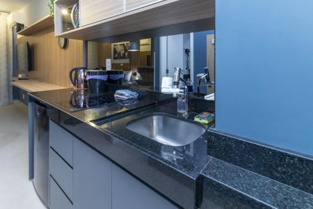 Studio à venda com 24m², 1 quarto e sem vagaCozinha