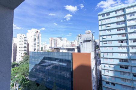 Studio à venda com 24m², 1 quarto e sem vagaVista da Varanda do Studio