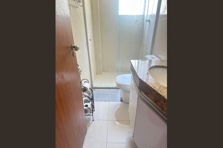 Banheiro de apartamento para alugar com 3 quartos, 110m² em Paquetá, Belo Horizonte