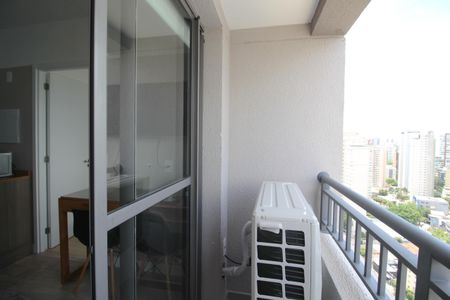 Varanda de apartamento para alugar com 1 quarto, 25m² em Vila Nova Conceição, São Paulo