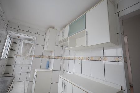 Cozinha de apartamento à venda com 2 quartos, 56m² em Parque Sao Vicente, Santo André