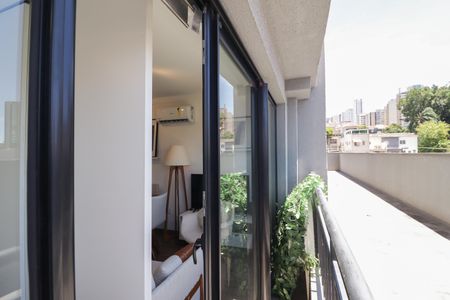 Apartamento à venda com 27m², 1 quarto e 1 vagaVaranda