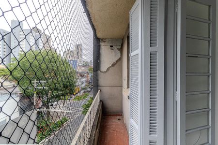 Varanda da Sala de apartamento para alugar com 2 quartos, 40m² em Santa Cecilia, São Paulo