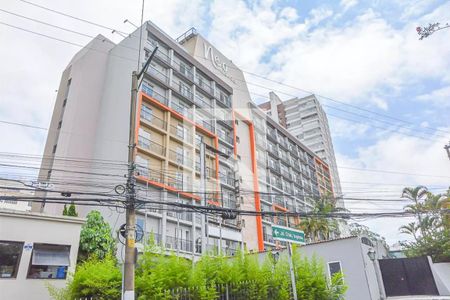 Apartamento para alugar com 33m², 1 quarto e 1 vaga Apartamento para alugar com 33m², 1 quarto e 1 vagaFachada e portaria