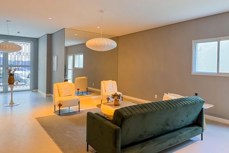 Studio à venda com 31m², 1 quarto e sem vagaHall social