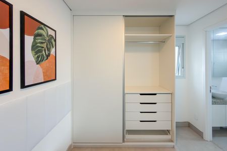 Studio à venda com 31m², 1 quarto e sem vagaArmários