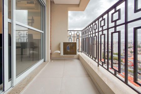 Varanda de kitnet/studio para alugar com 1 quarto, 31m² em Vila Dom Pedro I, São Paulo