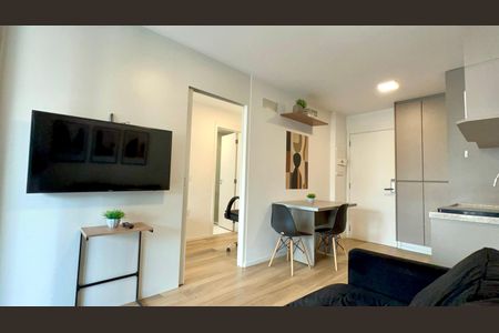 Apartamento para alugar com 44m², 1 quarto e 1 vaga Apartamento para alugar com 44m², 1 quarto e 1 vagaSala