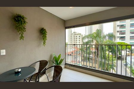 Varanda de apartamento para alugar com 1 quarto, 44m² em Paraíso, São Paulo