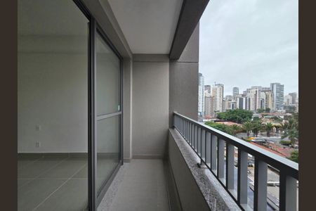 Varanda de kitnet/studio para alugar com 1 quarto, 25m² em Vila Olímpia, São Paulo