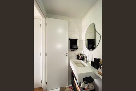 Banheiro da Suíte de apartamento para alugar com 1 quarto, 29m² em Jardim Mirante, São Paulo